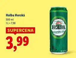 Lidl Piwo Holba Horska 10 oferta