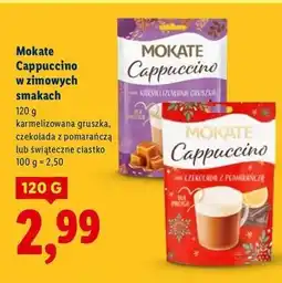 Lidl Cappuccino świąteczne ciastko Mokate oferta