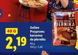 Lidl Przyprawa do piernika Gellwe oferta