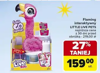 Carrefour Market Flaming interaktywny little live pets Cobi oferta