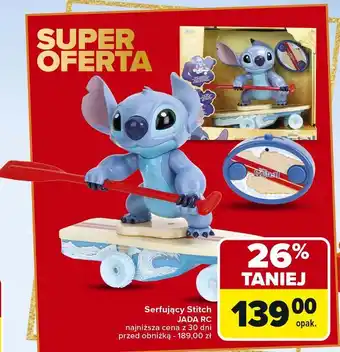 Carrefour Market Stich serfujący na desce Jada oferta
