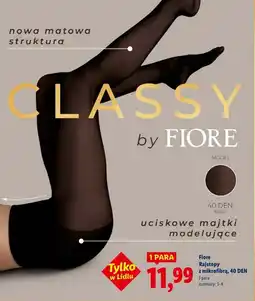 Lidl Rajstopy 40den Fiore oferta