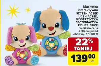 Carrefour Market Siostrzyczka szczeniaczka uczniaczka Fisher-Price oferta