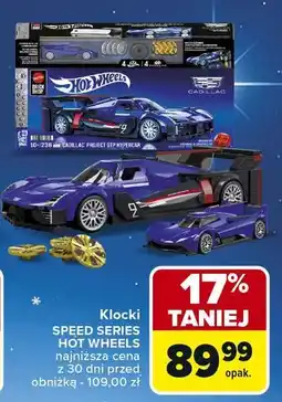 Carrefour Market Klocki hot wheels speed series Mattel oferta