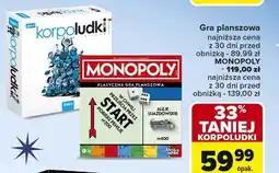 Carrefour Market Monopoly Hasbro oferta