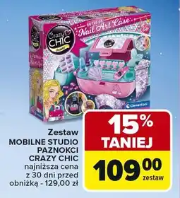 Carrefour Market Studio paznokci - crazy chic Clementoni oferta