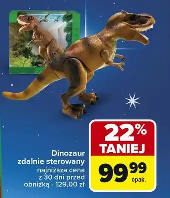 Carrefour Market Dinozaur zdalnie sterowany oferta