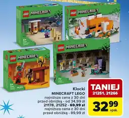 Carrefour Market Klocki 21252 Lego Minecraft oferta