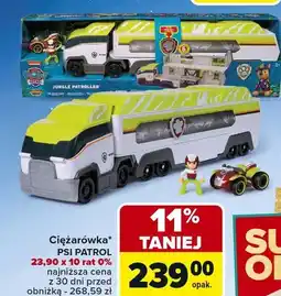 Carrefour Market Ciężarówka psi patrol Spin Master oferta