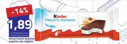 Hildebrandt Baton kinder mleczna kanapka ferrero oferta
