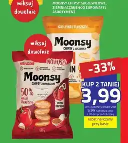 Hildebrandt Moonsy chipsy soczewicowe, ziemniaczane eurowafel oferta
