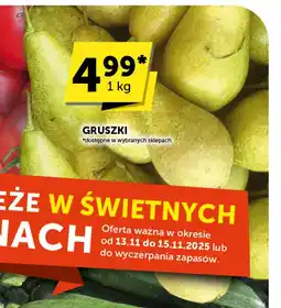 Groszek Gruszki oferta