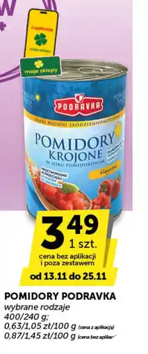 Groszek Pomidory podravka oferta