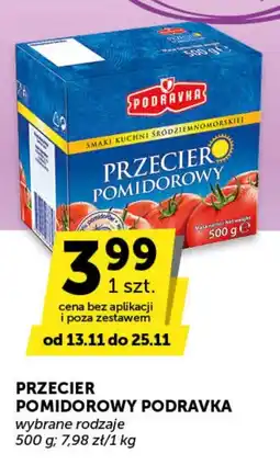 Groszek Przecier pomidorowy podravka oferta