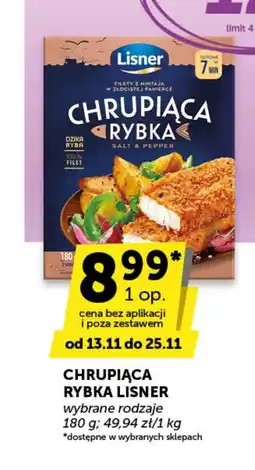 Groszek Chrupiąca rybka lisner oferta