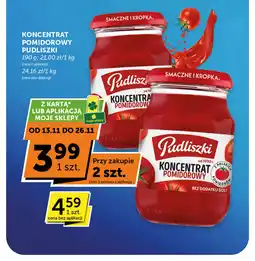 Groszek Koncentrat pomidorowy pudliszki oferta