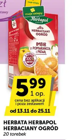 Groszek Herbata herbapol herbaciany ogród oferta