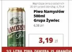 Torimpex Piwo Namysłów oferta