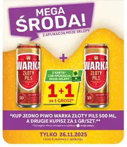 Groszek Piwo warka złoty pils oferta