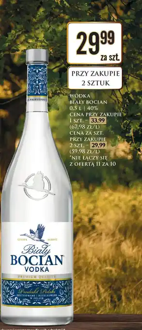 Wódka biały bocian