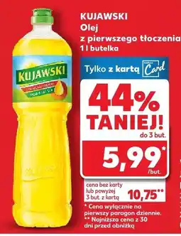 Kaufland Olej Kujawski z pierwszego tłoczenia 1 l oferta