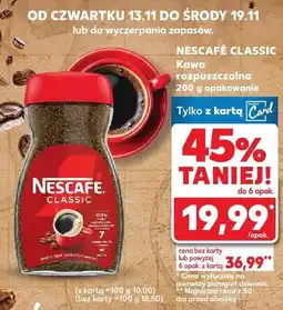 Kaufland Kawa rozpuszczalna 200 g Classic NESCAFÉ oferta