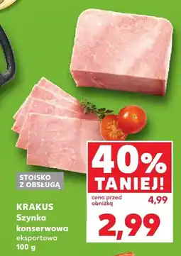 Kaufland Szynka konserwowa eksportowa KRAKUS oferta