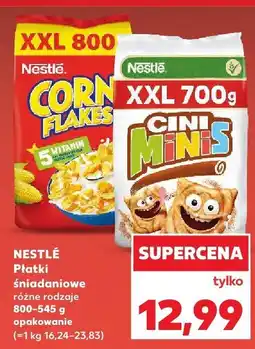 Kaufland Płatki śniadaniowe NESTLÉ różne rodzaje 800-545 g oferta