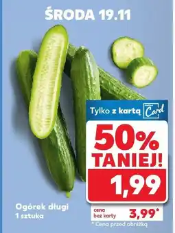Kaufland Ogórek długi Kaufland oferta