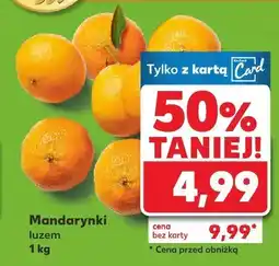 Kaufland Mandarynki luzem Kaufland oferta