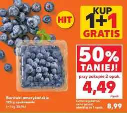 Kaufland Borówki amerykańskie 125 g Kaufland oferta