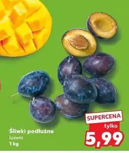 Kaufland Śliwki podłużne luzem 1 kg Kaufland oferta