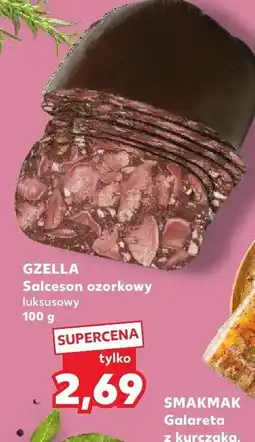 Kaufland Salceson ozorkowy luksusowy Gzella oferta
