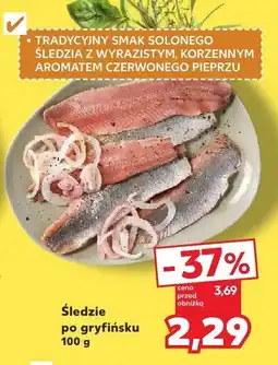 Kaufland Śledzie po gryfińsku Kaufland oferta