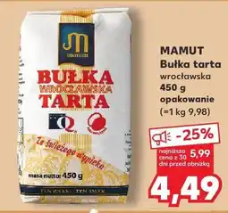 Kaufland Bułka tarta wrocławska Mamut oferta