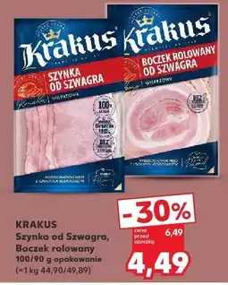 Kaufland Szynka od szwagra KRAKUS oferta