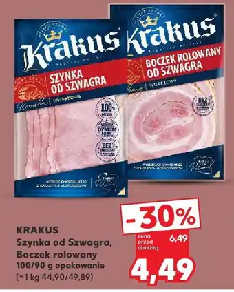 Kaufland Szynka od szwagra KRAKUS oferta