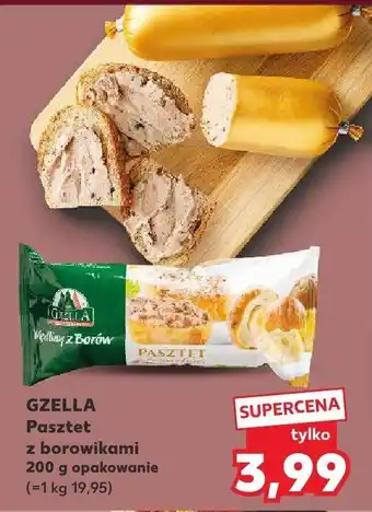 Kaufland Pasztet z borowikami GZELLA oferta
