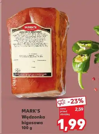 Kaufland Wędzonka bigosowa MARK'S oferta