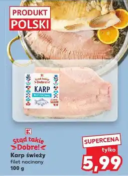 Kaufland Karp świeży filet nacinany 100 g Stół Takie Dobre oferta
