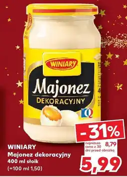 Kaufland Majonez dekoracyjny Winiary 400ml oferta