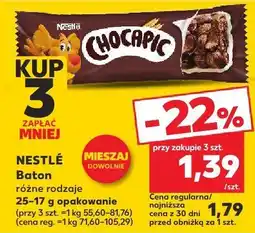 Kaufland Baton różne rodzaje Nestle 25-17g oferta
