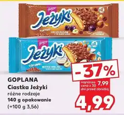 Kaufland Ciastka Goplana Jeżyki różne rodzaje oferta