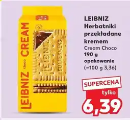 Kaufland Herbatniki Leibniz przekładane kremem różne rodzaje Choco oferta