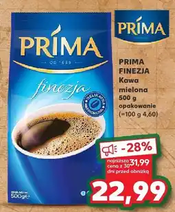 Kaufland Kawa Prima Finezja mielona oferta