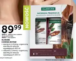 Ziko Dermo KLORANE CHININA ZESTAW oferta