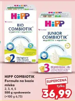 Kaufland Formuła na bazie mleka HIPP COMBIOTIK 2, 3, 4, 5, 550 g oferta