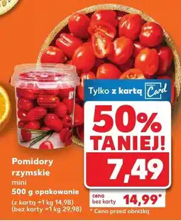 Kaufland Pomidory koktajle mini Kaufland oferta