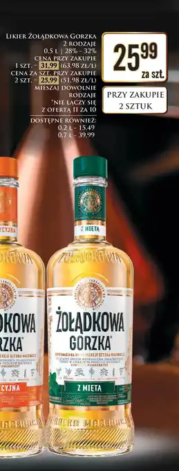 Likier żołądkowa gorzka