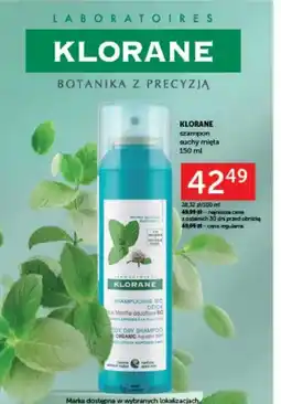 Ziko Dermo KLORANE Szampon suchy oferta